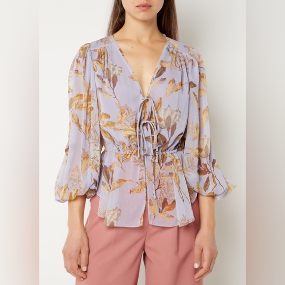 Ted baker harpier blouse size 3 or size 8 USA - Picture 1 of 16